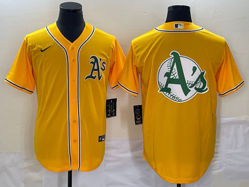 Men’s Oakland Athletics Gold Alternate Team Jersey