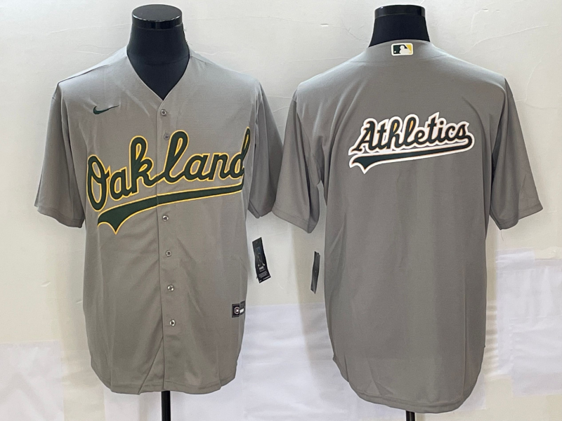 Men’s Oakland Athletics Gray Jersey