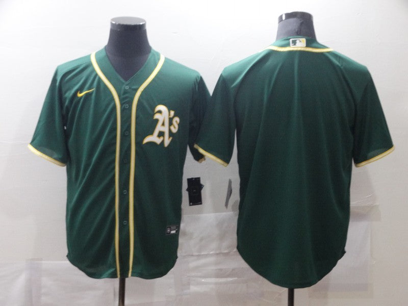 Men’s Oakland Athletics Kelly Green Blank Jersey