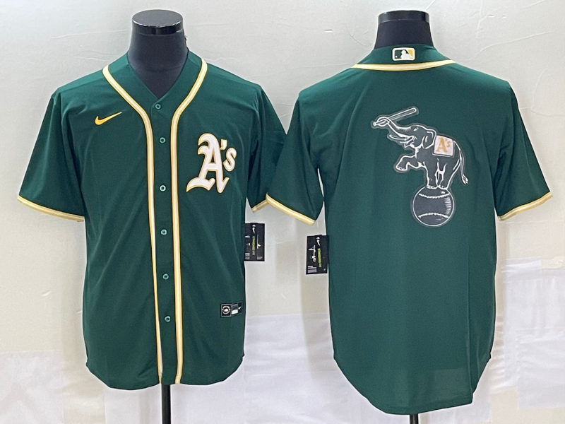 Men’s Oakland Athletics Kelly Green Jersey