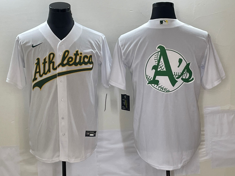 Men’s Oakland Athletics White Home Team Jersey