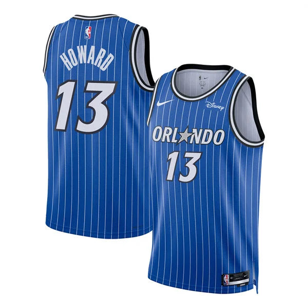 Men’s Orlando Magic #13 Jett Howard 2025-26 Blue Icon Edition Swingman Jersey