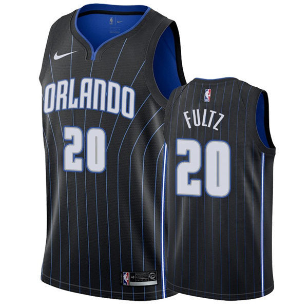 Men’s Orlando Magic #20 Markelle Fultz Black Icon Edition Jersey