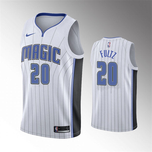 Men’s Orlando Magic #20 Markelle Fultz White Association Edition Jersey