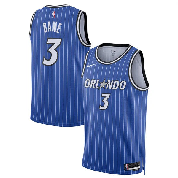 Men’s Orlando Magic #3 Desmond Bane 2025-26 Blue Icon Edition Swingman Jersey