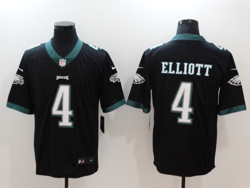 Men’s Philadelphia Eagles #4 Jake Elliott Nike Black NFL Vapor Limited Jersey