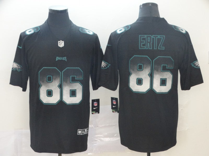 Men’s Philadelphia Eagles #86 Zach Ertz Black Jersey