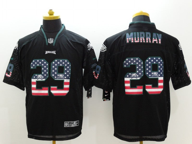 Men’s Philadelphia Eagles DeMarco Murray #29 Black Jersey