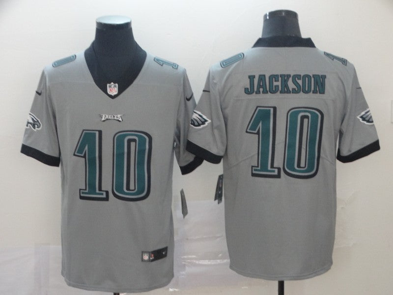 Men’s Philadelphia Eagles Desean Jackson #10 Gray Jersey