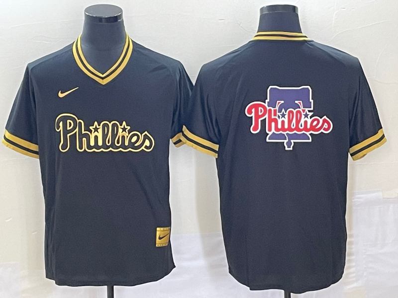 Men’s Philadelphia Phillies Black Team Jersey