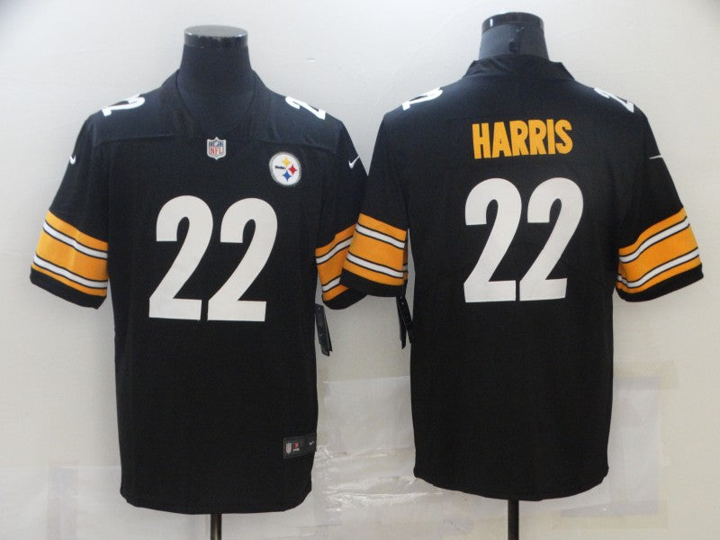 Men’s Pittsburgh Steelers #22 Najee Harris Nike Black Vapor F.U.S.E. Limited Jersey