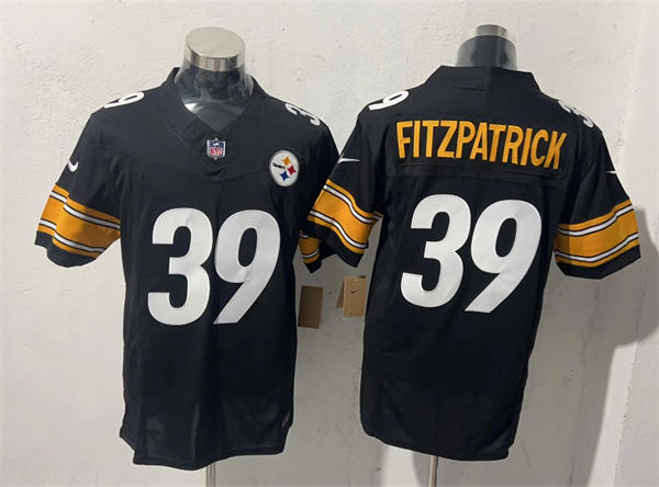 Men’s Pittsburgh Steelers #39 Minkah Fitzpatrick Black Vapor F.U.S.E. Limited Jersey