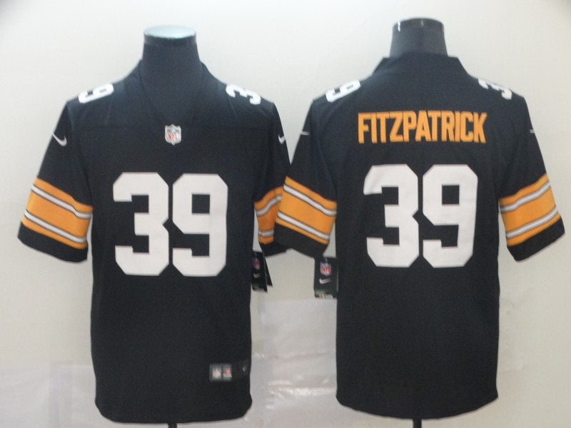 Men’s Pittsburgh Steelers #39 Minkah Fitzpatrick Nike Black Alternate Football Jersey