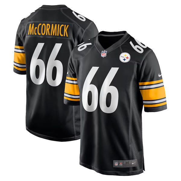 Men’s Pittsburgh Steelers #66 Mason McCormick Nike Black Vapor F.U.S.E. Limited Jersey