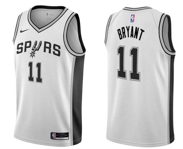 Men’s San Antonio Spurs #11 Carter Bryant Nike White Association Edition Jersey