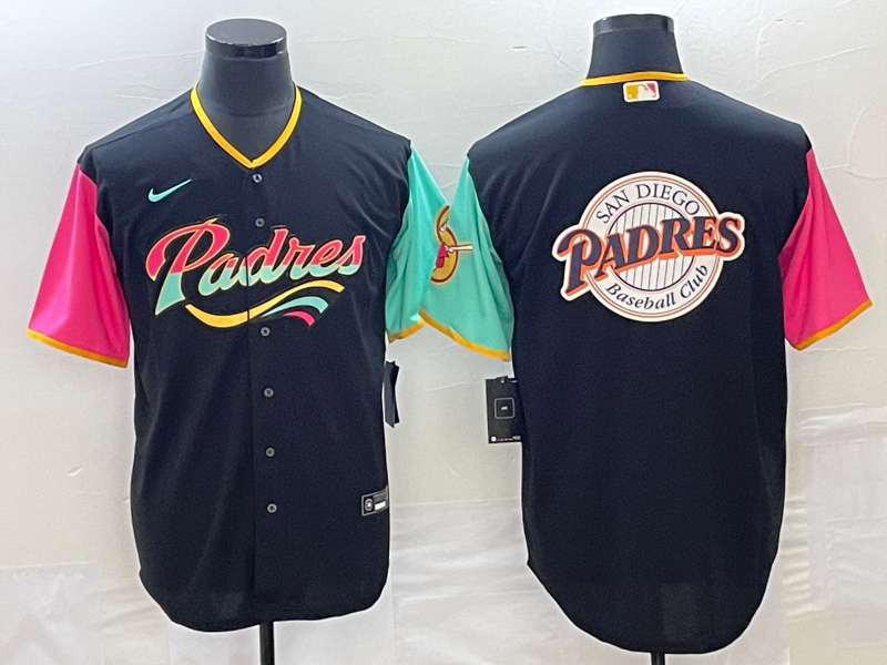 Men’s San Diego Padres Black City Connect Jersey