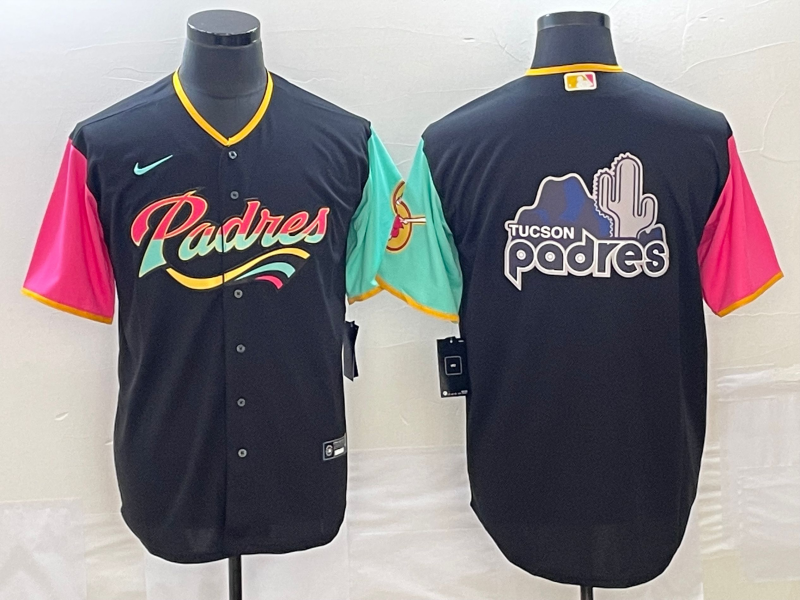 Men’s San Diego Padres Black City Connect Team Jersey