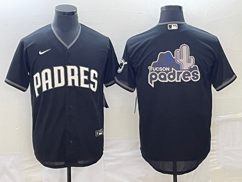 Men’s San Diego Padres Black Official Team Jersey