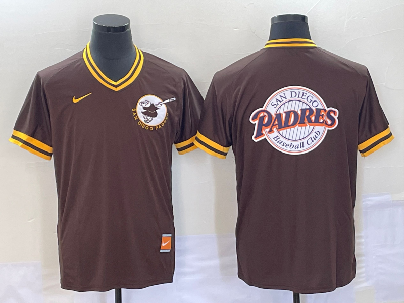Men’s San Diego Padres Brown Cooperstown Collection Jersey