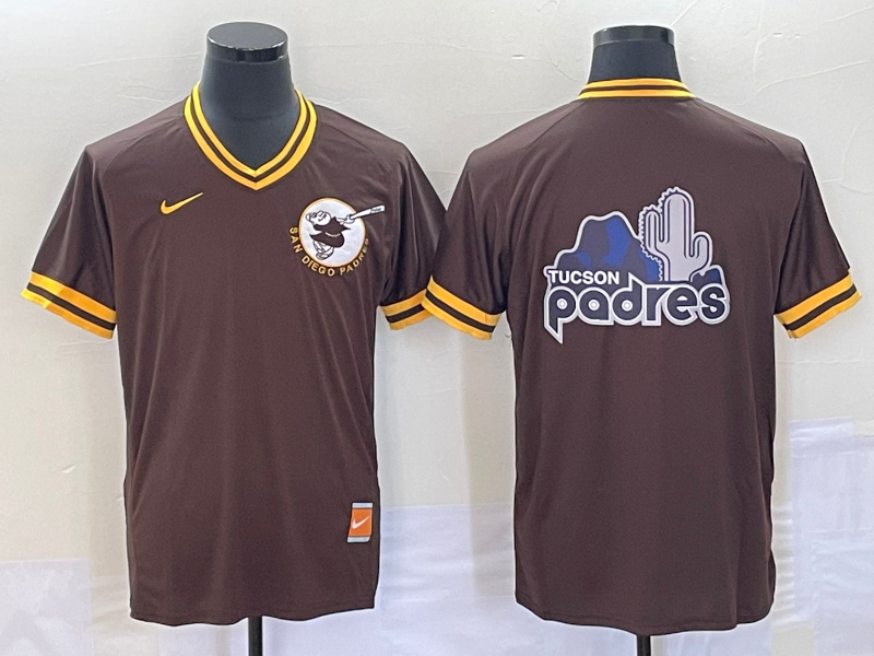 Men’s San Diego Padres Brown Cooperstown Collection Team Jersey