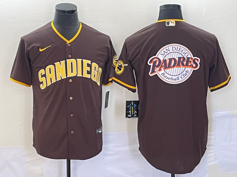 Men’s San Diego Padres Brown Road Jersey
