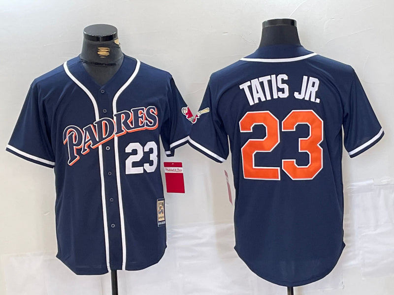 Men’s San Diego Padres Fernando Tatis Jr. #23 Navy Jersey