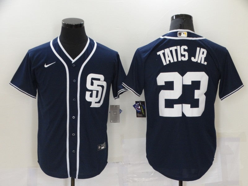 Men’s San Diego Padres Fernando Tatis Jr. #23 Navy Stitched Jersey