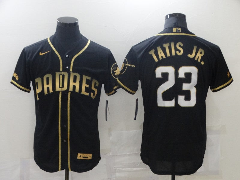 Men’s San Diego Padres Fernando Tatis Jr. #23 White Stitched Jersey