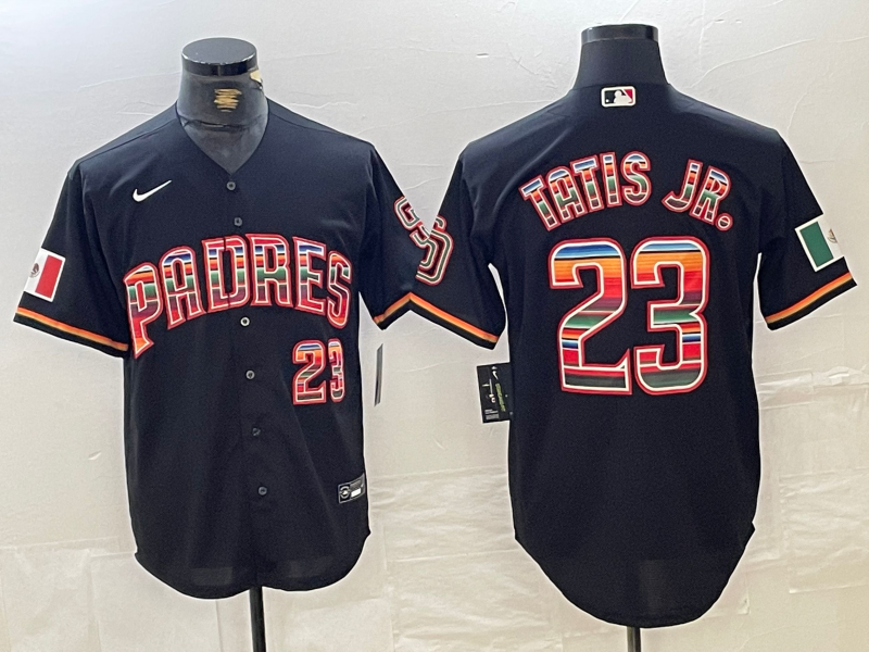 Men’s San Diego Padres Fernando Tatis Jr. Black Jersey