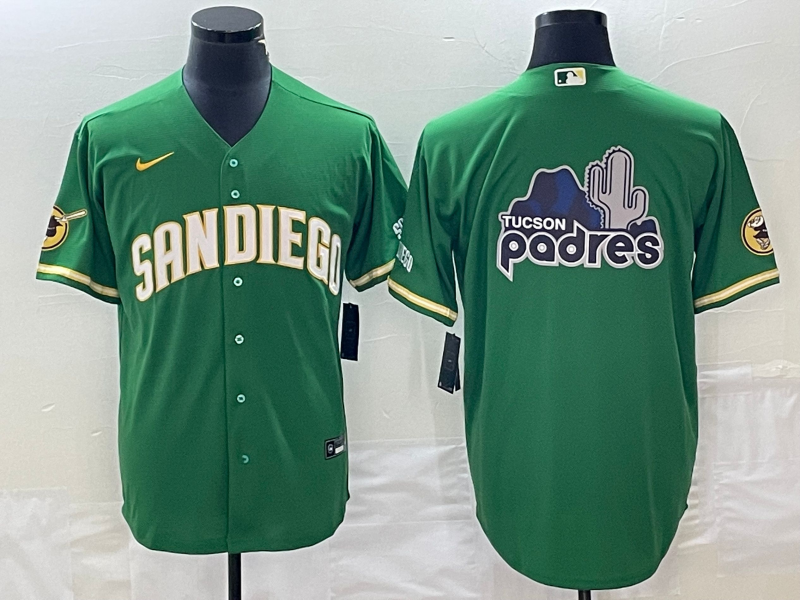 Men’s San Diego Padres Green Team Jersey