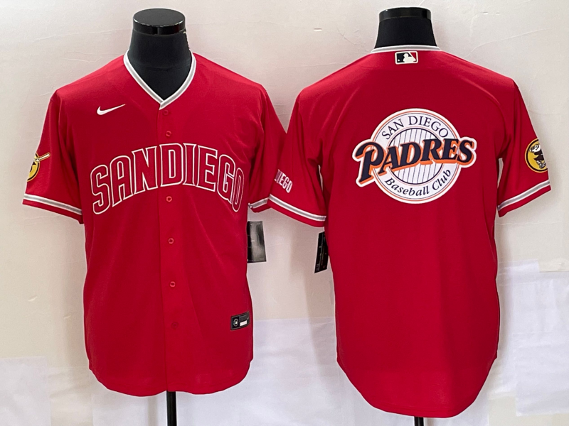 Men’s San Diego Padres Red Jersey
