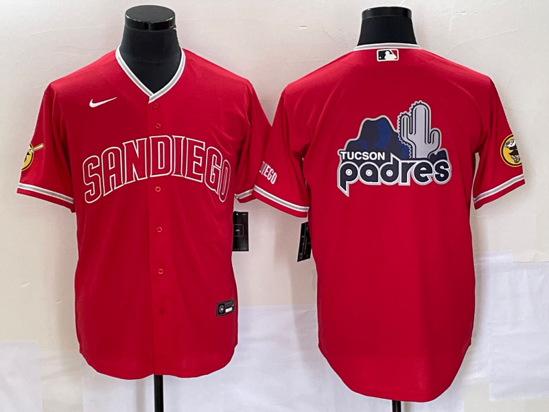 Men’s San Diego Padres Red Team Jersey