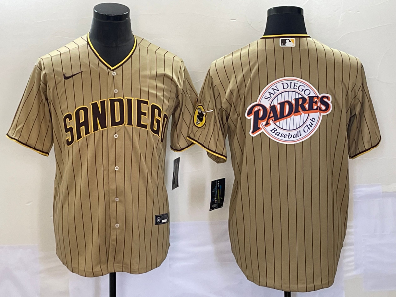Men’s San Diego Padres Tan Alternate Jersey