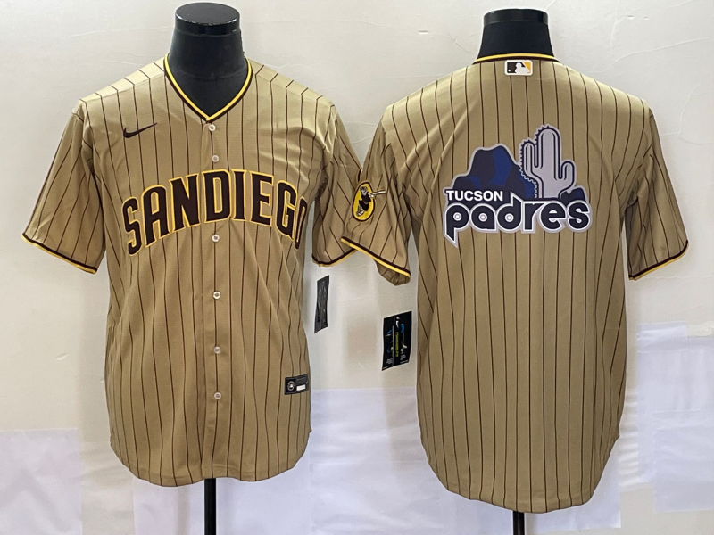 Men’s San Diego Padres Tan Alternate Team Jersey