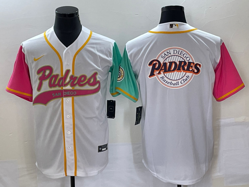 Men’s San Diego Padres White City Connect Jersey Joint Edition