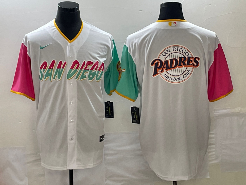 Men’s San Diego Padres White City Connect Jersey