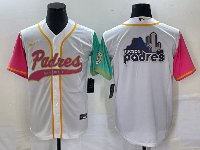 Men’s San Diego Padres White City Connect Team Jersey Joint Edition