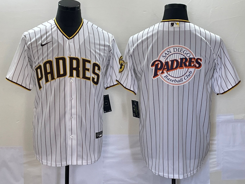 Men’s San Diego Padres White Home Jersey