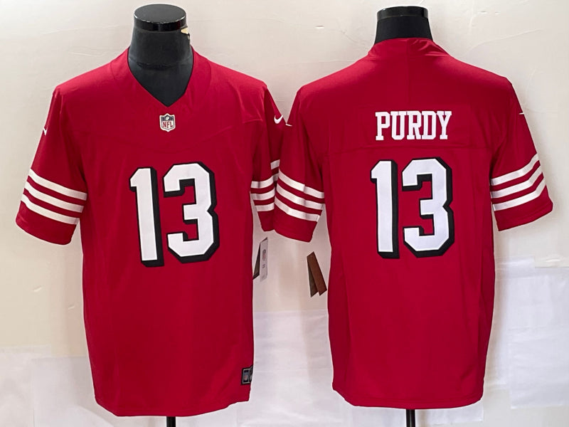 Men’s San Francisco 49ers Brock Purdy #13 Red Jersey