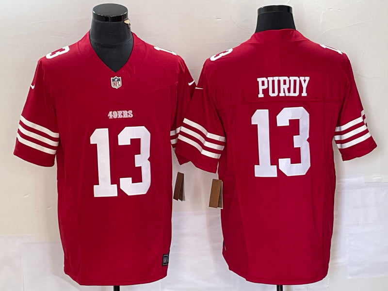 Men’s San Francisco 49ers Brock Purdy #13 Scarlet Vapor F.U.S.E. Limited Jersey