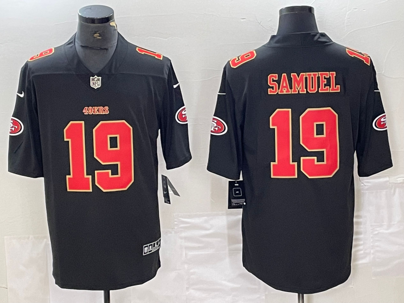 Men’s San Francisco 49ers Deebo Samuel #19 Black Jersey