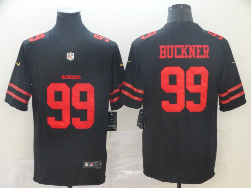 Men’s San Francisco 49ers DeForest Buckner #99 Black Jersey