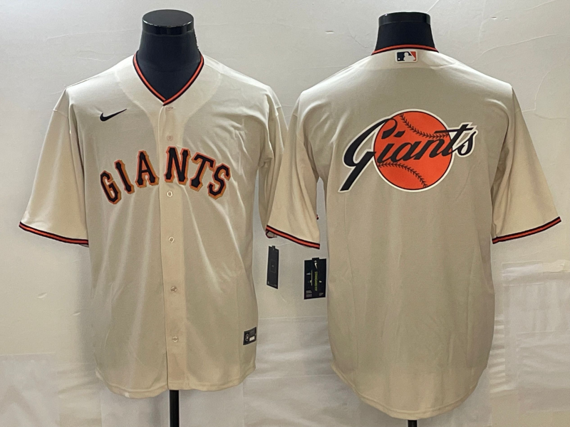 Men’s San Francisco Giants Cream Home Team Jersey