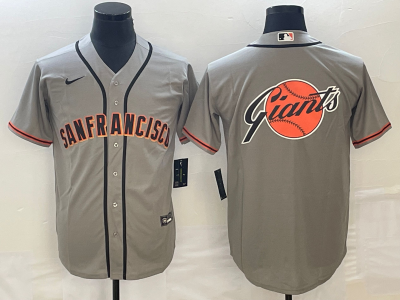 Men’s San Francisco Giants Gray Team Jersey