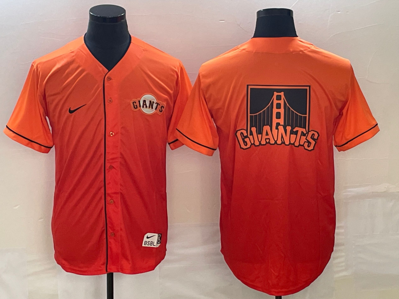 Men’s San Francisco Giants Orange Alternate Jersey