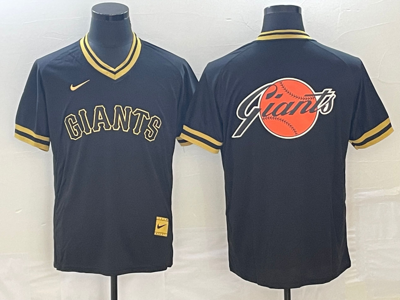 Men’s San Francisco Giants Orange Authentic Team Jersey