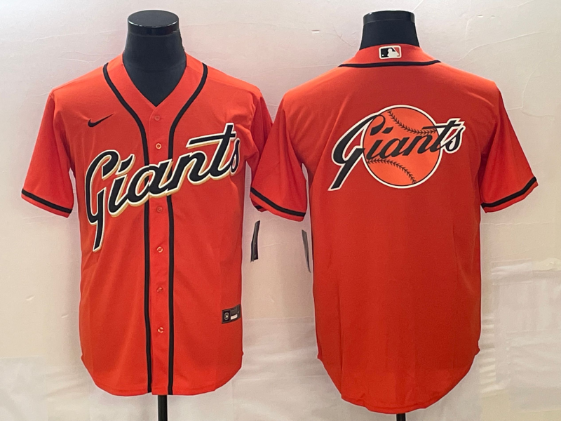 Men’s San Francisco Giants Orange Team Jersey