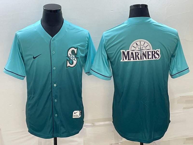 Men’s Seattle Mariners Aqua Team Jersey