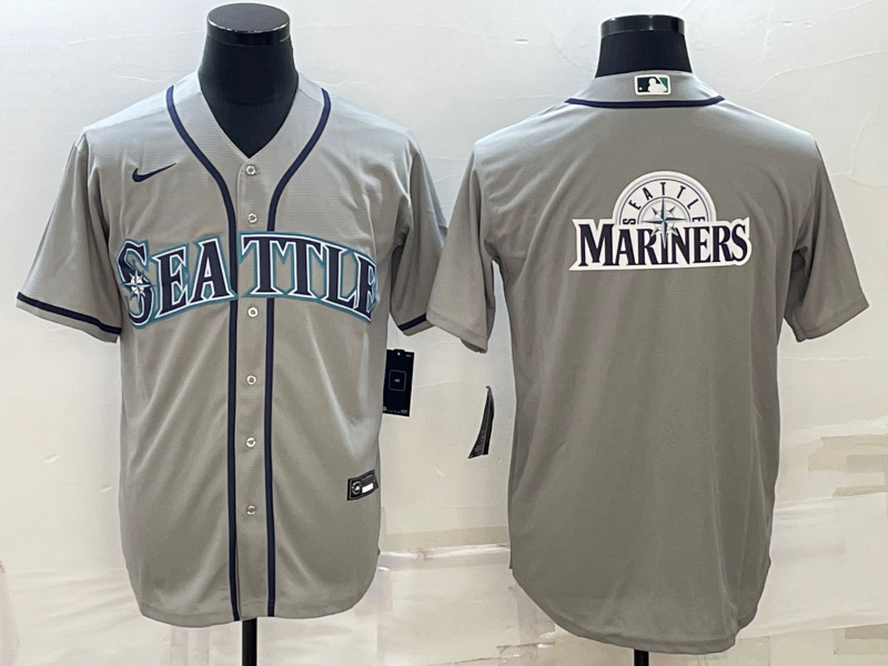 Men’s Seattle Mariners Gray Team Jersey