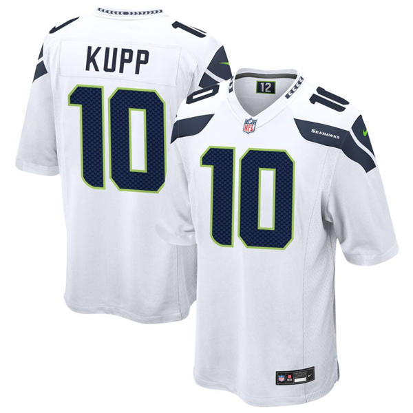 Men’s Seattle Seahawks #10 Cooper Kupp Nike White Vapor F.U.S.E. Limited Jersey